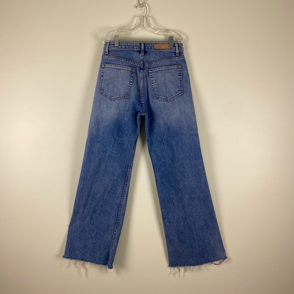 GRLFRND CARLA HIGH RISE DISTRESSED FLARE JEANS - Picture 5 of 8
